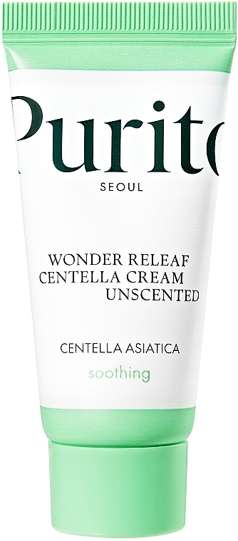 Centella Mini Kit - Purito Seoul Wonder Releaf Centella Mini Kit Unscented (toner/30ml + serum/15ml + cream/15ml) — photo N4