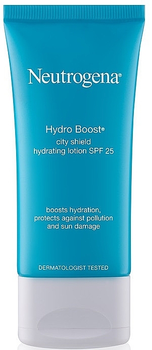 Moisturizing Lotion SPF25 - Neutrogena Hydro Boost City Shield Hydrating Lotion SPF 25 — photo N6