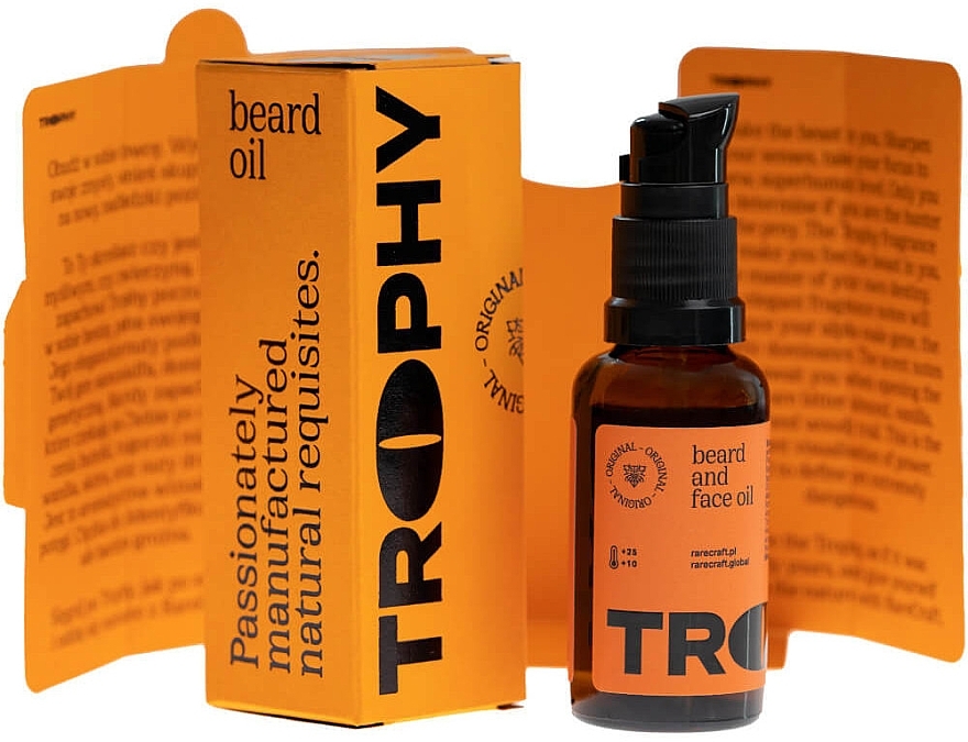 Trophy Beard & Face Oil - RareCraft Trophy Beard And Face Oil — photo N14