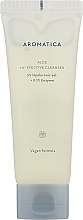 Fragrances, Perfumes, Cosmetics Cleansing Face Gel with Hyaluronic Acid 5% and Enzymes - Aromatica Aloe Hy-ffective Cleanser