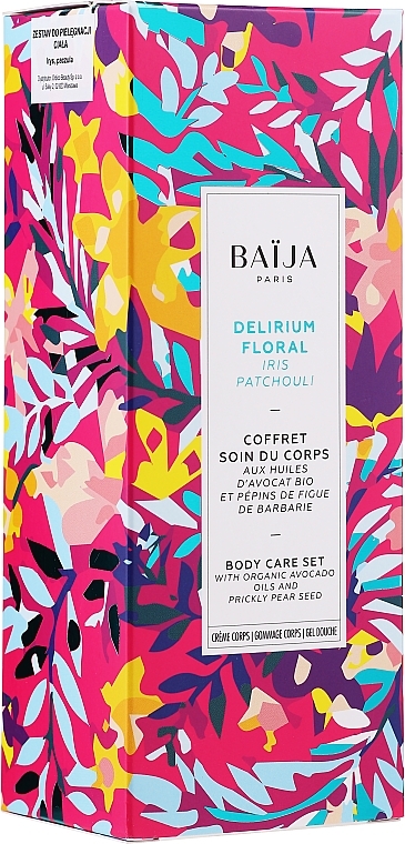 Set - Baija Delirium Floral (b/cream/75ml + sh/gel/100ml + b/scr/60g) — photo N9