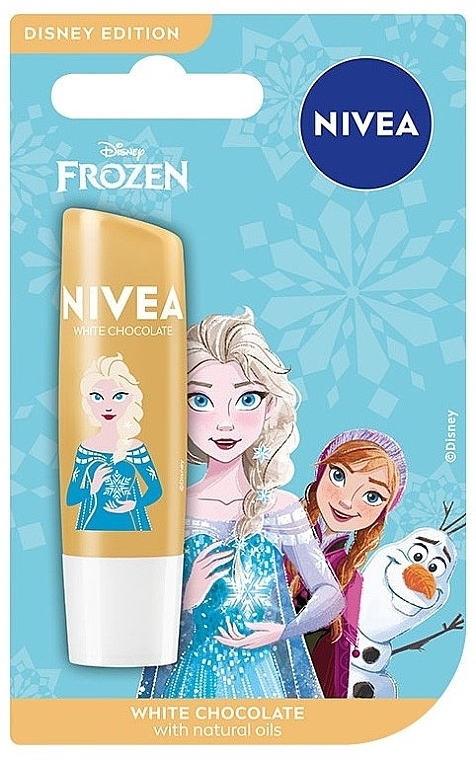 Lip Balm - Nivea Disney Frozen White Chocolate — photo N1