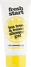 Fragrances, Perfumes, Cosmetics Refreshing Shower Cream Gel "Tea Tree & Lemon" - Xpel Marketing Ltd Fresh Start Tea Tree & Lemon Shower Gel Tube