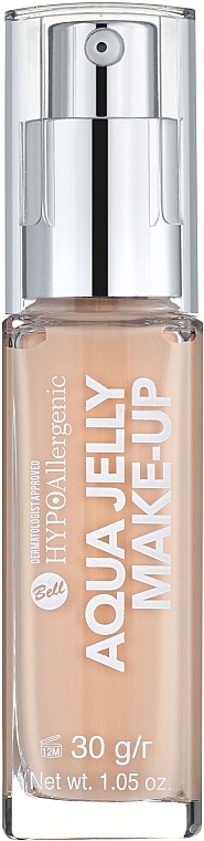 Moisturizing Foundation-Jelly - Bell Hypoallergenic Aqua Jelly Make-Up — photo N1