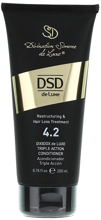 Anti Hair Loss Triple Action Conditioner #4.2 - Simone Dixidox DeLuxe Triple Action Conditioner — photo N1