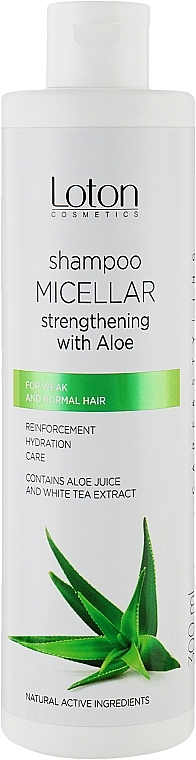 Micellar Aloe Extract Shampoo - Loton — photo N1