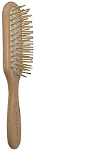 Hair Brush with Wooden Teeth, 62AX9380 - Acca Kappa — photo N2