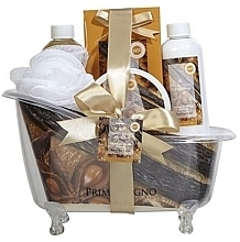 Fragrances, Perfumes, Cosmetics Set, 5 products - Primo Bagno Vanilla & Caramel Paper Bag Set