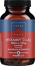 Fragrances, Perfumes, Cosmetics Dietary Supplement - Terranova Vitamin D3+K2 2000 Complex