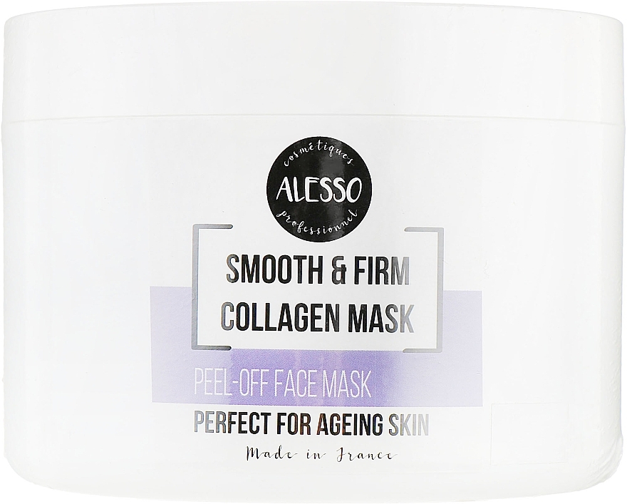 Anti-Puffiness Collagen Alginate Face Mask - Alesso Professionnel Smooth & Firm Collagen Mask — photo N3