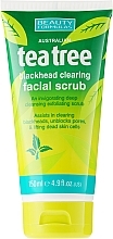 Anti-Wrinkle Face Scrub "Tea Tree" - Beauty Formulas Tea Tree Facial Scrub — photo N8