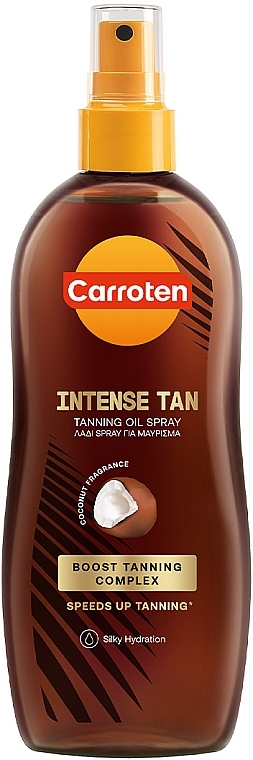 Tan Oil Spray - Carroten Summer Dreams Coconut Intensive Tanning Oil Spray — photo N1