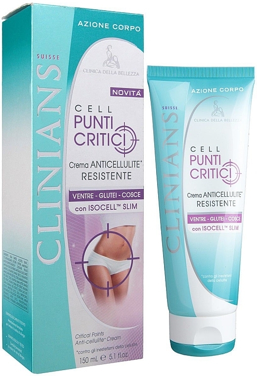 Anti-Cellulite Body Cream - Clinians Body Cell Punti Critici Cream — photo N3