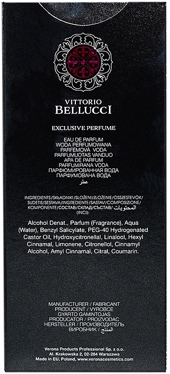 Vittorio Bellucci Opal Black - Eau de Parfum — photo N3