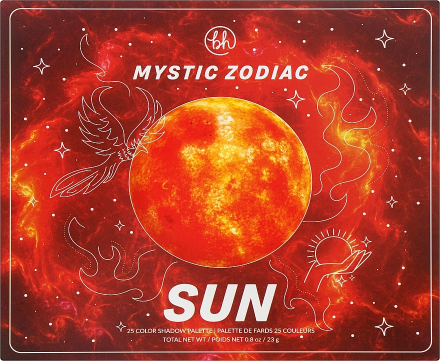 Eyeshadow Palette - BH Cosmetics Mystic Zodiac Eyeshadow Palette 25 Color Shadow Palette — photo N24