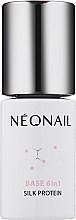 Fragrances, Perfumes, Cosmetics 6-in-1 Gel Polish Base Coat - NeoNail Professional Base 6in1 Silk Protein