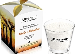 Fragrances, Perfumes, Cosmetics Scented Candle "Vanilla from Madagascar" - Allverne Home&Essences Candle