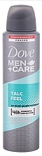 Antiperspirant - Dove Men + Care Talc Feel 48 Hour Protection Deodorant Spray — photo N3