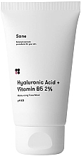 Hyaluronic Acid Face Mask - Sane Hyaluronic Acid + Vitamin B5 Moisturizing Face Mask — photo N8