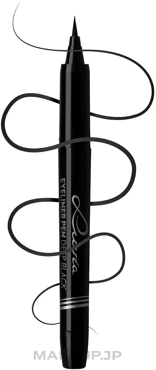 Eyeliner - Luvia Cosmetics Eyeliner Pen — photo Deep Black
