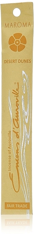 Sand Dunes Incense Sticks - Maroma Encens d'Auroville Stick Incense Desert Dunes — photo N1