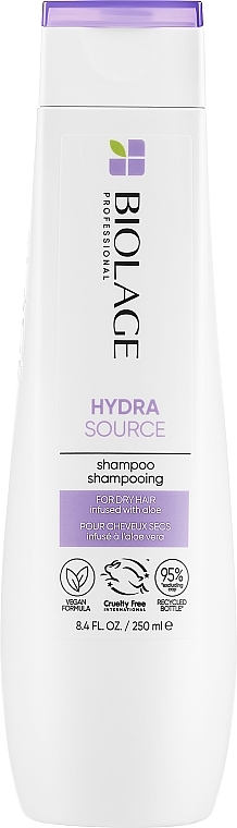 Hydrating Dry Hair Shampoo - Biolage Hydrasource Ultra Aloe Shampoo — photo N3