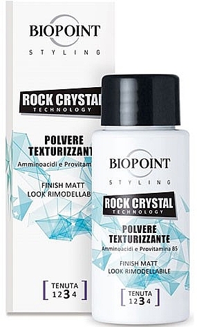 Texturizing Hair Powder - Biopoint Styling Rock Crystal Texturizing Hair Powder — photo N1