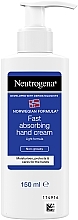 Fragrances, Perfumes, Cosmetics Hand Cream with dispenser - Neutrogena Fast Absorbing Hand Cream