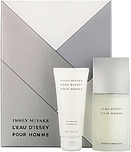 Fragrances, Perfumes, Cosmetics Issey Miyake Leau Dissey pour homme - Set (edt/75ml + sh/g/100ml)