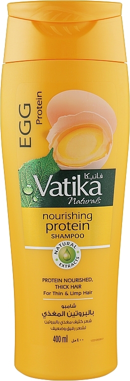 Shampoo with Egg Proteins - Dabur Vatika Egg Shampoo — photo N5