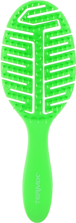 Massage Hair Brush, green - Termix Colors — photo N1