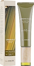 Fragrances, Perfumes, Cosmetics Eye Cream with New Zealand Flax Root Extract - The Saem Urban Eco Harakeke Root Eye Cream Tube Type