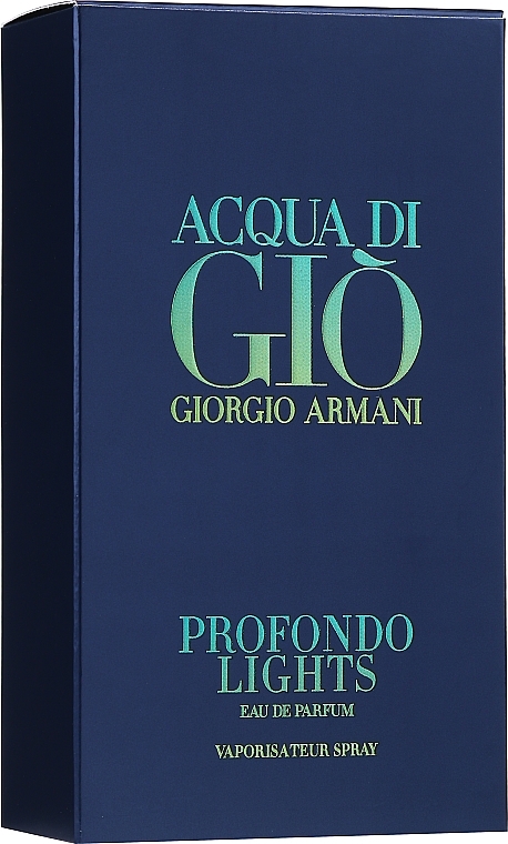 Giorgio Armani Acqua di Gio Profondo Lights - Eau de Parfum — photo N2