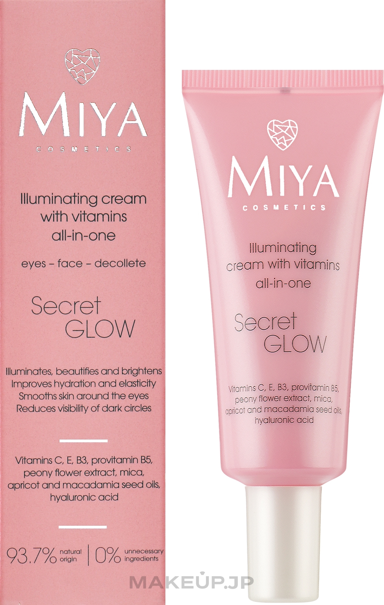 Face Cream - Miya Cosmetics Secret Glow — photo 30 ml