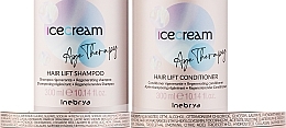 Set - Inebrya Ice Cream Age Therapy Hair Lift Kit Set (shamp/300ml + cond/300ml) — photo N10