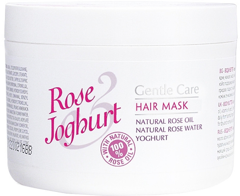 Hair Mask - Bulgarian Rose Rose Joghurt Mask — photo N1