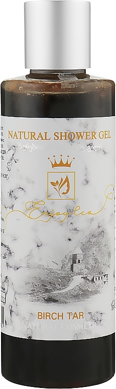 Natural Shower Gel "Birch Tar" - Enjoy & Joy Enjoy Eco Natural Shower Gel — photo N2