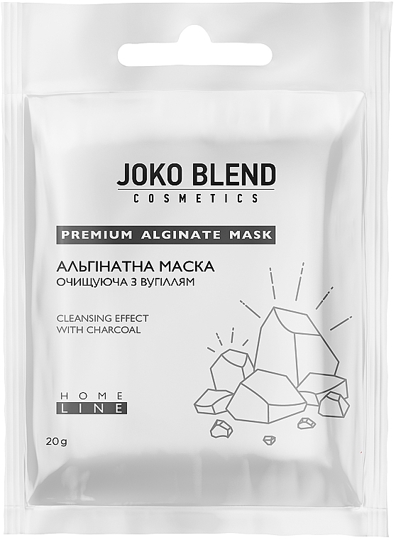 Cleansing Charcoal Alginate Mask - Joko Blend Premium Alginate Mask — photo N1