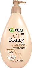 Fragrances, Perfumes, Cosmetics Lotion for Dry Skin - Garnier Oil Beauty Body Lotion Dry Skin