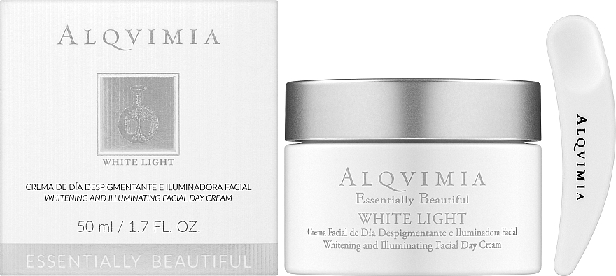 Brightening Day Face Cream - Alqvimia Essentually Beautiful White Light — photo N4