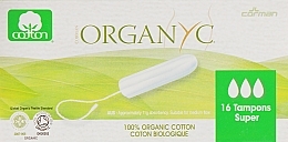 Fragrances, Perfumes, Cosmetics Organic Cotton Tampons, 16 pcs - Corman Organyc Digital Super