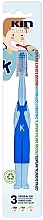 Fragrances, Perfumes, Cosmetics Kids Toothbrush, 2-6 years, blue - Kin Toothbrush Children