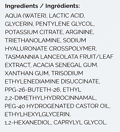 Lactic Acid Peeling - The Ordinary Lactic Acid 10% + HA 2% — photo N4