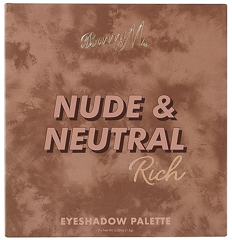 Eyeshadow Palette - Barry M Nude & Neutral Eyeshadow Palette — photo N8