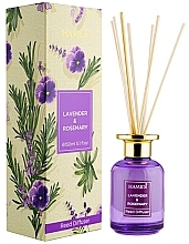 Fragrances, Perfumes, Cosmetics Aroma Diffuser - Hamidi Lavender & Rosemery Reed Diffuser