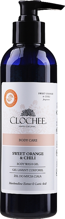 Body Wash Gel - Clochee Sweet Orange & Chili Body Wash Gel — photo N2