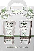 Fragrances, Perfumes, Cosmetics Set - Kalliston Gift Set (h-b/cr/50ml + b/lot/50ml)