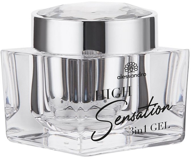 Nail Gel - Alessandro International High Sensation 3 in 1 Gel — photo N1