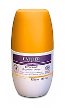 Fragrances, Perfumes, Cosmetics Roll-On Deodorant - Cattier Roll-On Deodorant Bergamot Orange