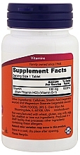 Vitamin B1 "Thiamin", 100 mg - Now Foods Vitamin B1 Tiamin — photo N4